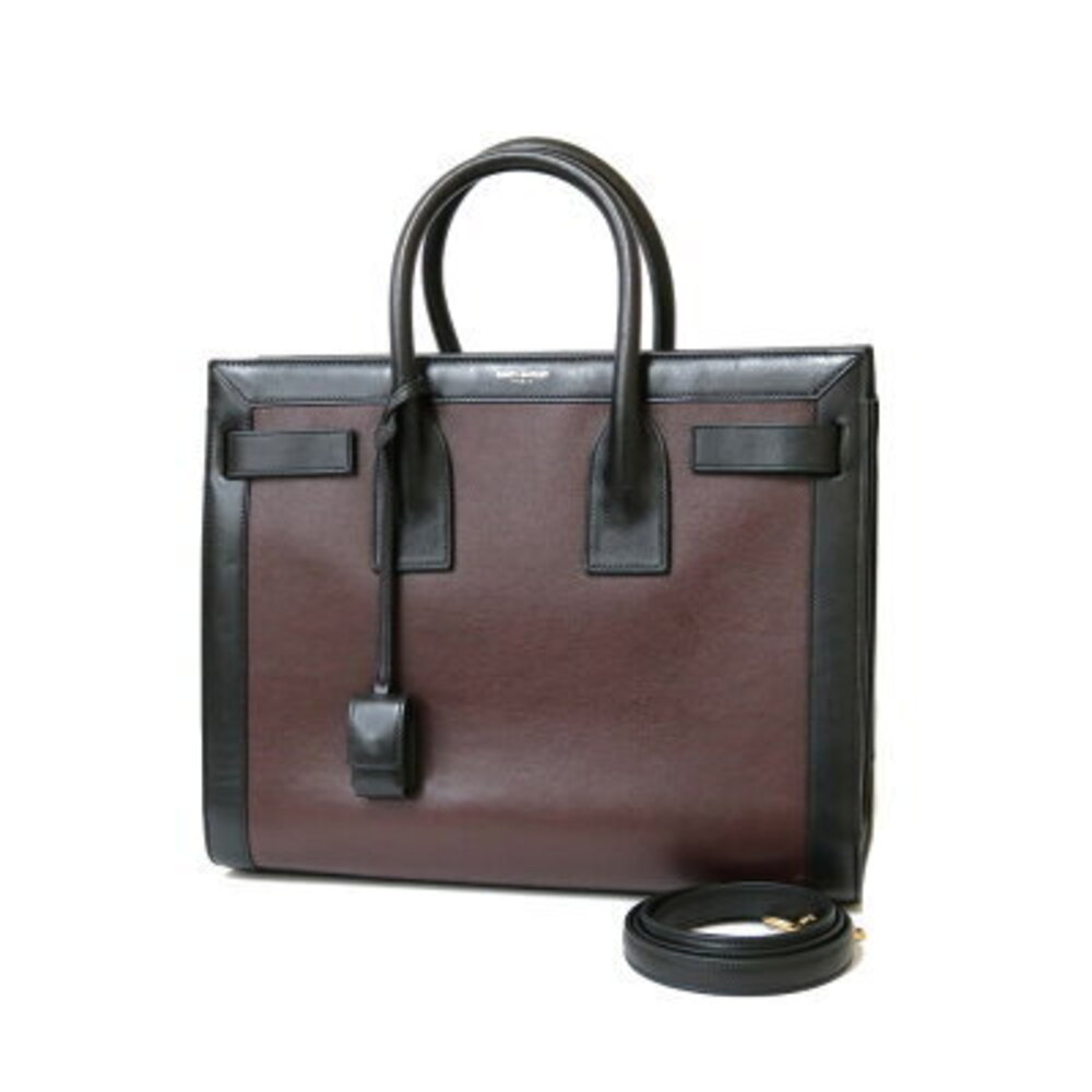 Saint Laurent Sac de Jour Shoulder Bag Purple